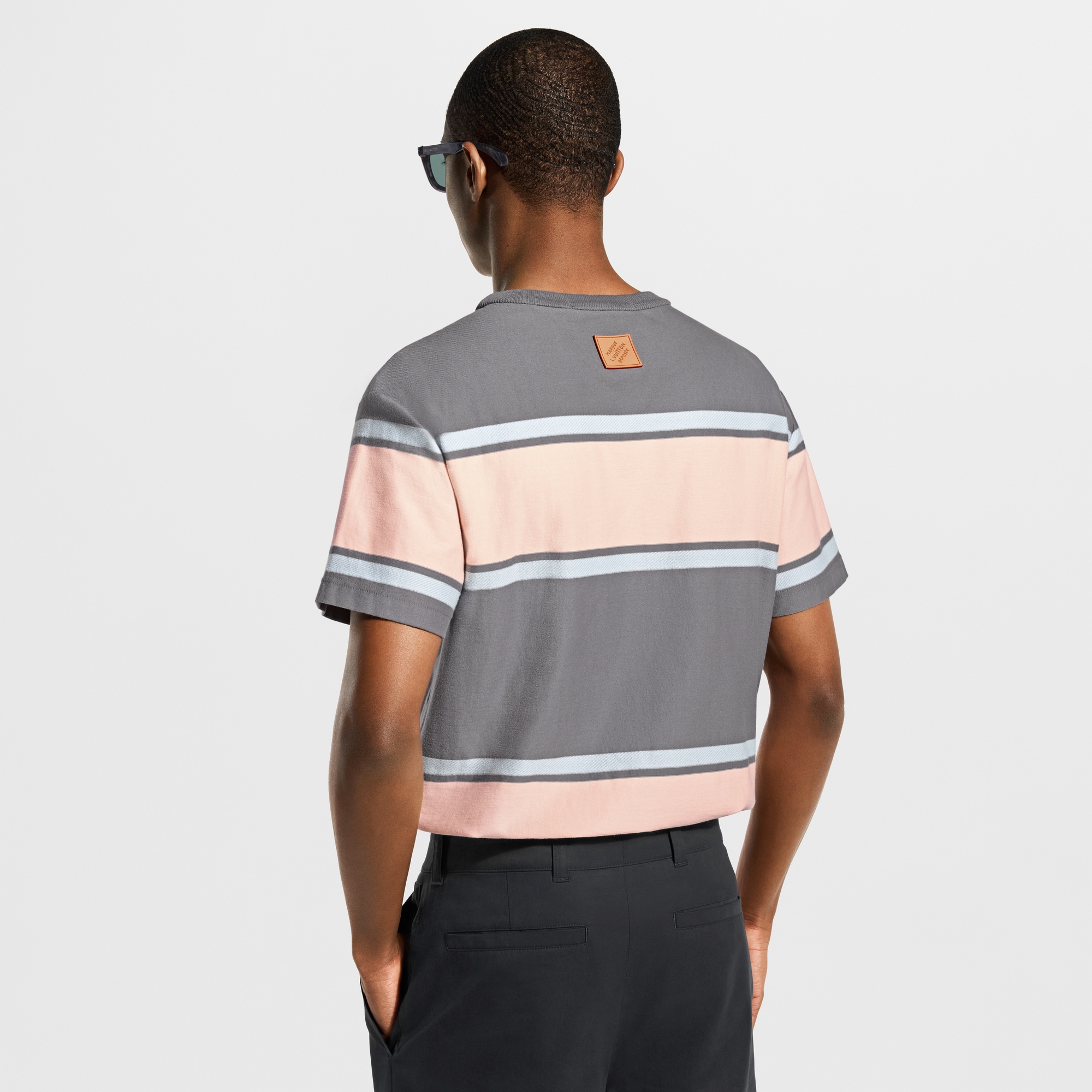 Striped Short-Sleeved T-Shirt - Ready-to-Wear | LOUIS VUITTON